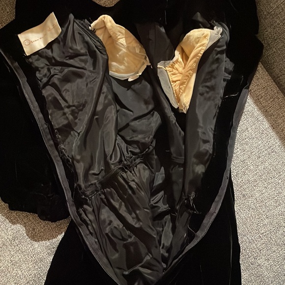 Black Velvet Gothic Maxi Dress - Picture 6 of 13